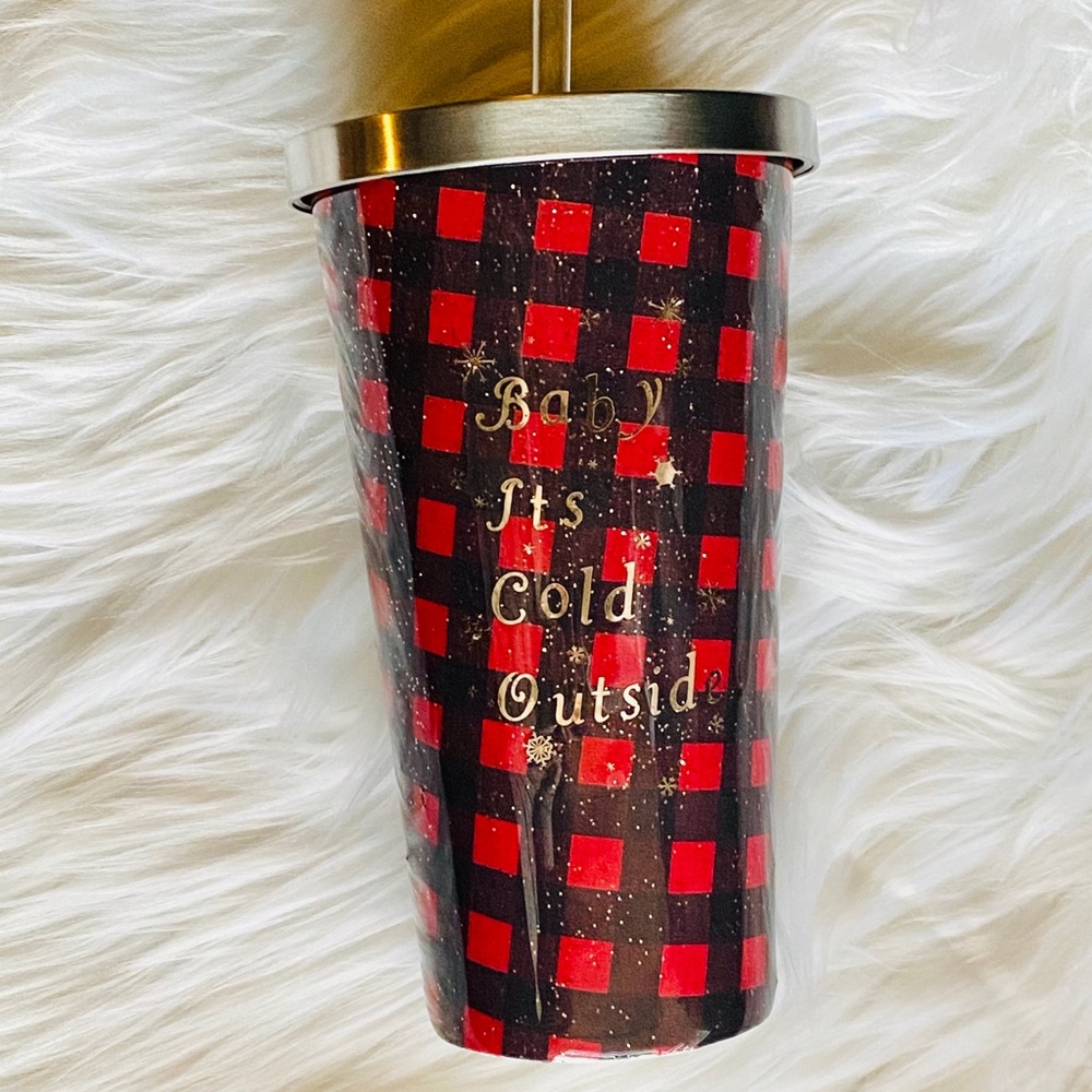 Custom baby it’s cold outside tumbler